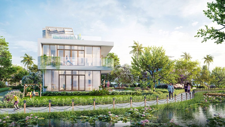 MẶT BẰNG BIỆT THỰ BIỂN 4
