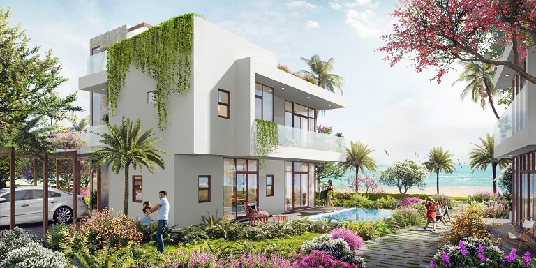 MẶT BẰNG BIỆT THỰ BIỂN 3