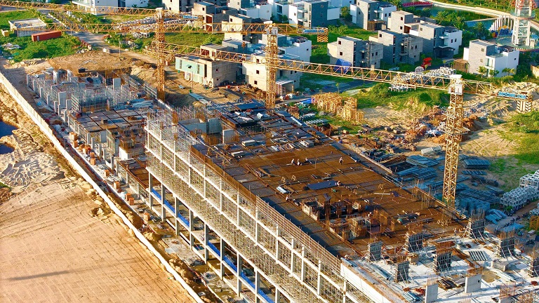 Tiến độ The Maris Vũng Tàu tháng 8/2025 - Khiển khai mạnh phân khu cao tầng 4