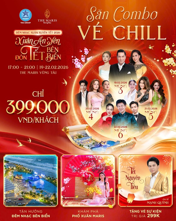 TƯNG BỪNG LỄ HỘI XUÂN ĐẶC SẮC TẠI THE MARIS VŨNG TÀU 1